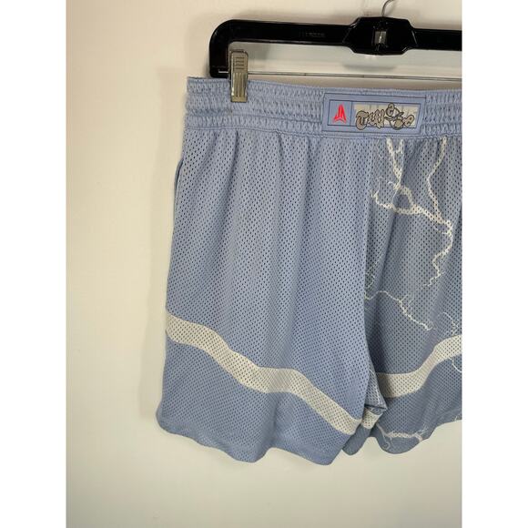 Nike Ja Icon Dri-Fit Basketball Shorts Blue Lightning Print Size Large - Picture 12 of 13
